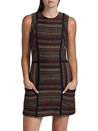 Jeanette Tweed Midi-Dress