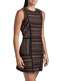 Jeanette Tweed Midi-Dress