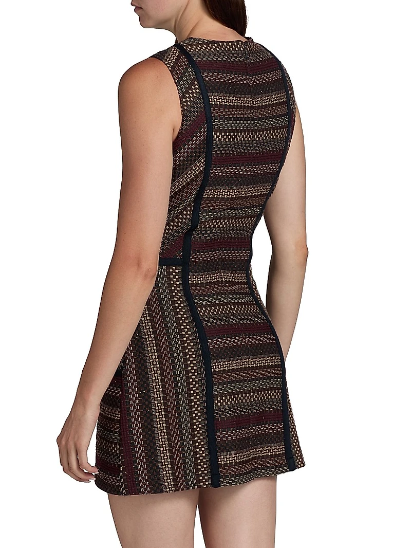 Jeanette Tweed Midi-Dress