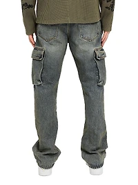 Straight-Leg Cargo Jeans