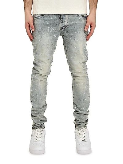 Atlin Embellished Skinny Jeans