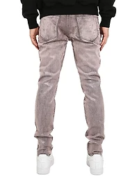 Washed Stretch-Cotton Skinny Jeans
