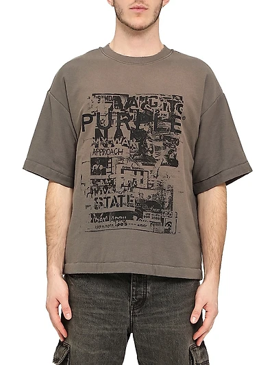 Logo Graphic Cotton Jersey T-Shirt