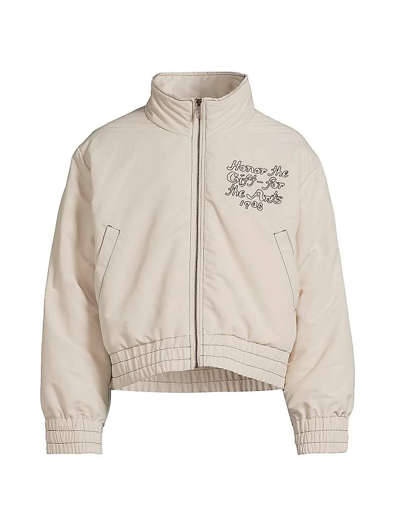 Logo Bomber Jacket