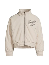 Logo Bomber Jacket
