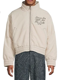 Logo Bomber Jacket