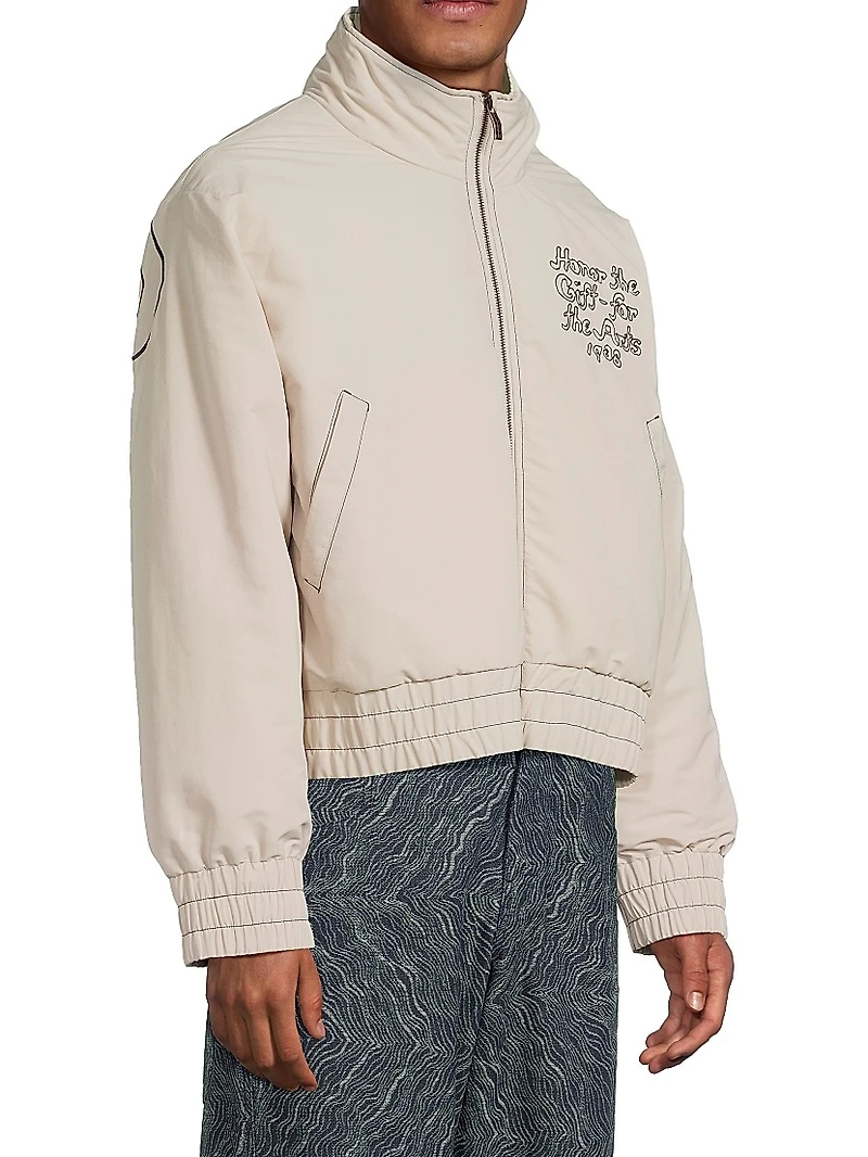 Logo Bomber Jacket