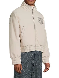 Logo Bomber Jacket