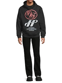 Pop Art Cotton Oversized Hoodie