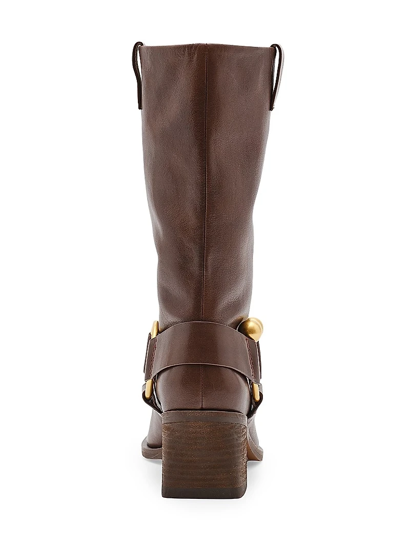 Joslyn 65MM Leather Boots