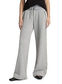 Ruffle Rhinestone Maddie Sweatpants