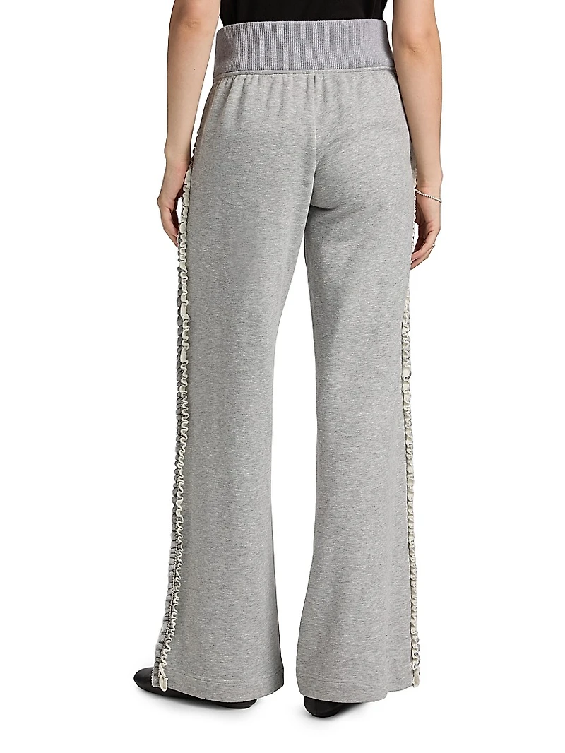 Ruffle Rhinestone Maddie Sweatpants