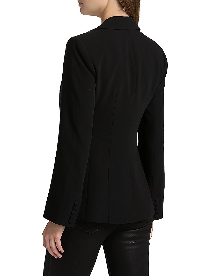Cynthia Embellished Single-Breasted Blazer