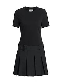 Helen Pleated Minidress