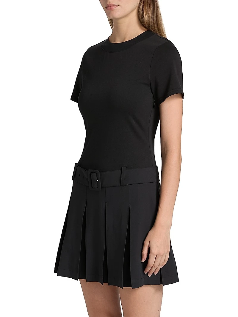 Helen Pleated Minidress