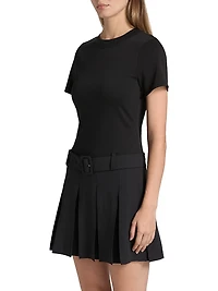 Helen Pleated Minidress