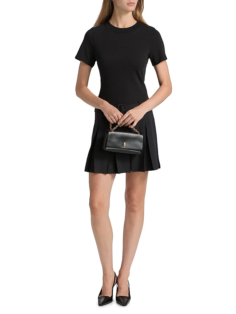 Helen Pleated Minidress