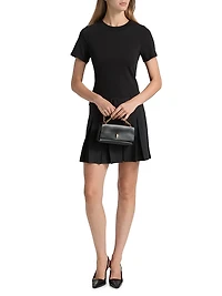 Helen Pleated Minidress