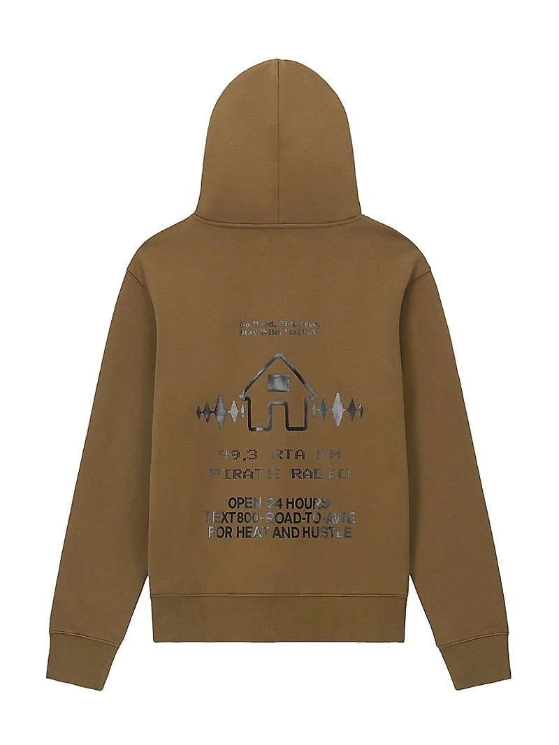 Lost Frequencies Graphic Cotton Regular-Fit Hoodie
