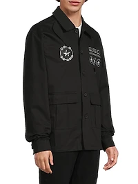Lost Frequencies Nilton Logo-Embroidered Cotton Shirt