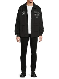 Lost Frequencies Nilton Logo-Embroidered Cotton Shirt