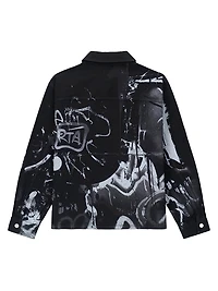 Lost Frequencies Norris Graffiti Denim Jacket