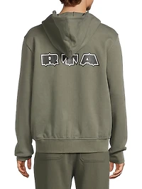 Lost Frequencies Floyd Military Patch Hoodie