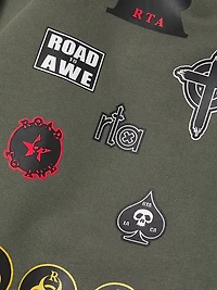 Lost Frequencies Floyd Military Patch Hoodie