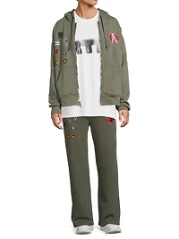 Lost Frequencies Floyd Military Patch Hoodie