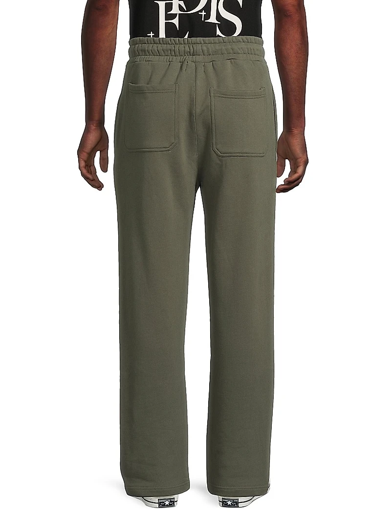 Lost Frequencies Cameron Military Patch Sweatpants