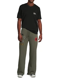 Lost Frequencies Cameron Military Patch Sweatpants