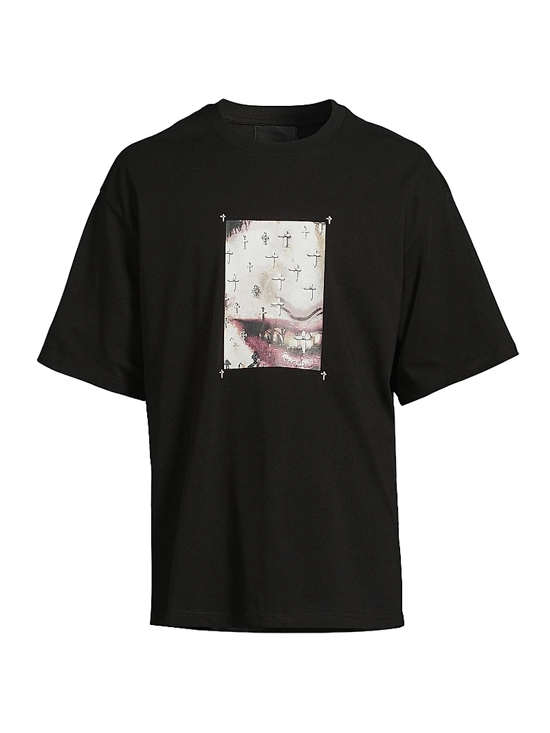 Lost Frequencies Colin Black Cross Grillz T-Shirt