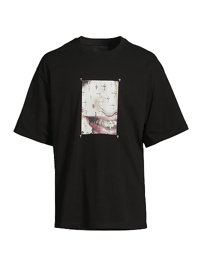 Lost Frequencies Colin Black Cross Grillz T-Shirt