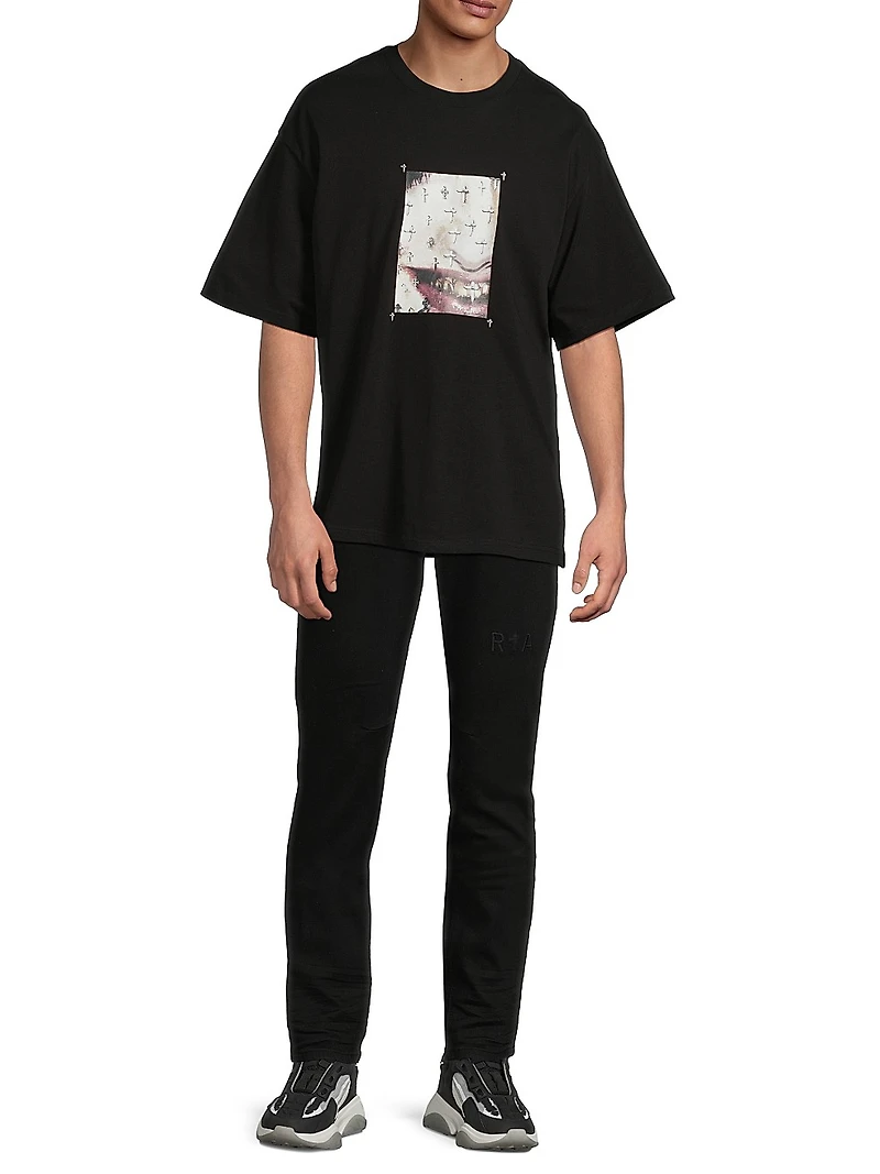 Lost Frequencies Colin Black Cross Grillz T-Shirt