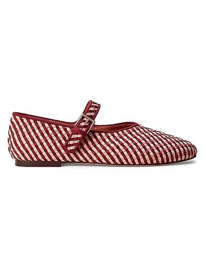 Marais Striped Mary Jane Flats