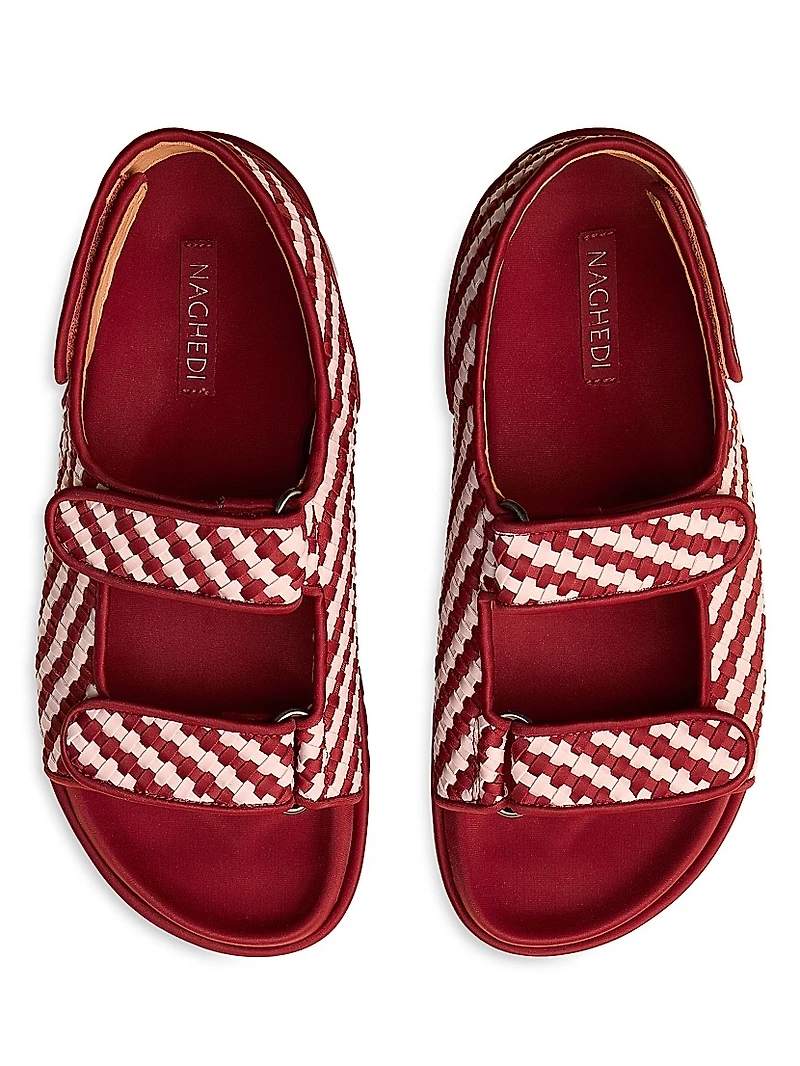 Catalina Striped Sandals