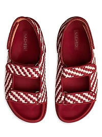 Catalina Striped Sandals