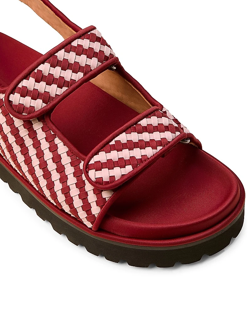 Catalina Striped Sandals