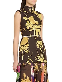 Floral Poplin Minidress