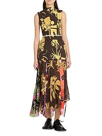 Floral Poplin Minidress