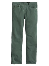 Everett Sateen Straight-Leg Jeans