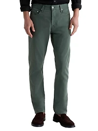 Everett Sateen Straight-Leg Jeans