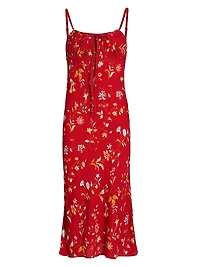 Camira Crepe Midi-Dress