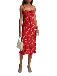 Camira Crepe Midi-Dress