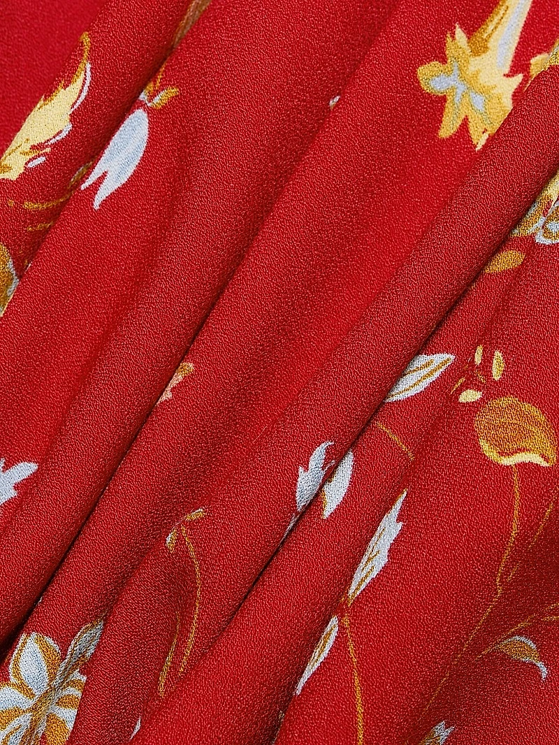 Camira Crepe Midi-Dress