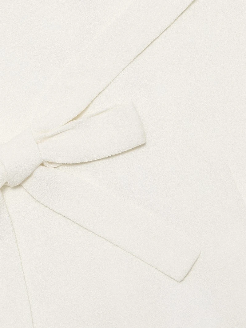 Skylar Tailored Crepe Top