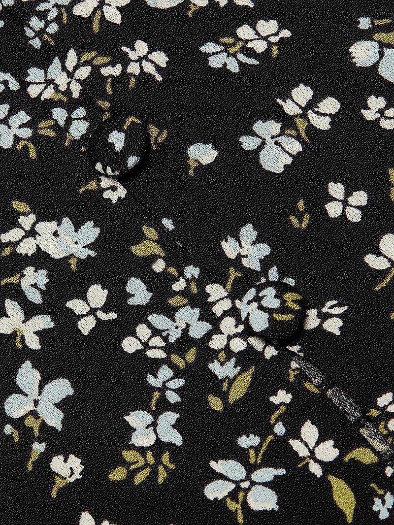 Francy Floral Crepe Top