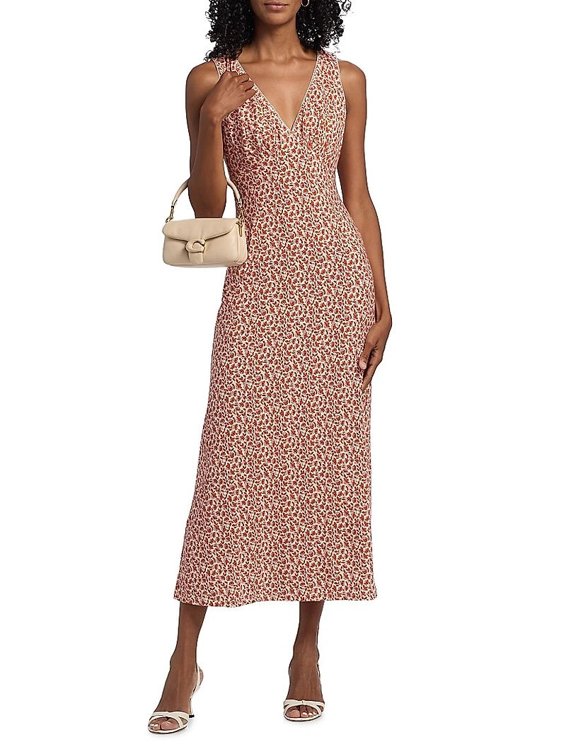 Brayden Floral Midi-Dress