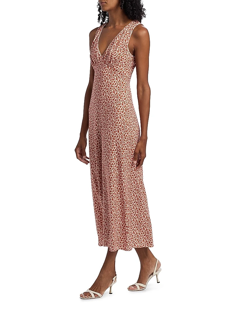 Brayden Floral Midi-Dress