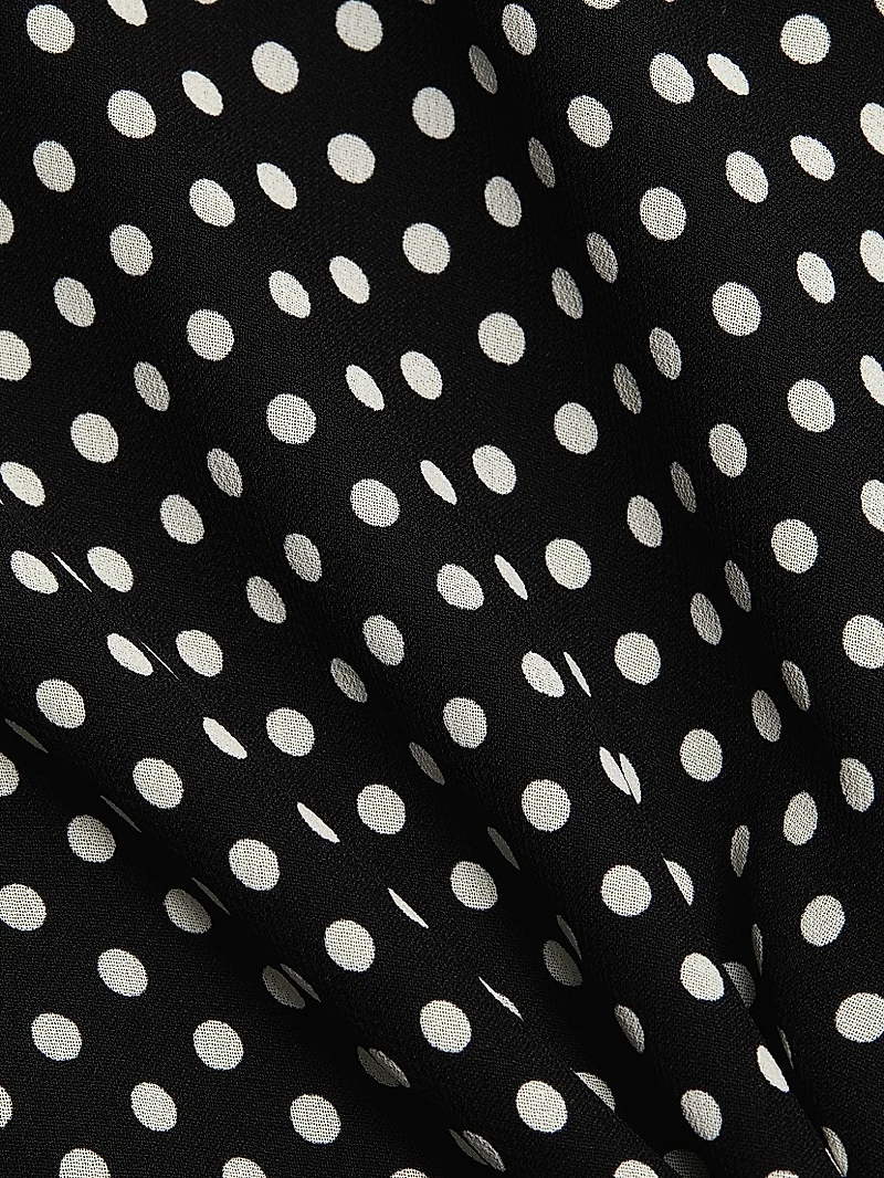 Rebecca Polka Dot Minidress